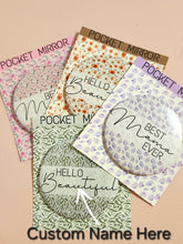 Load image into Gallery viewer, 3" Button Pocket Mirror