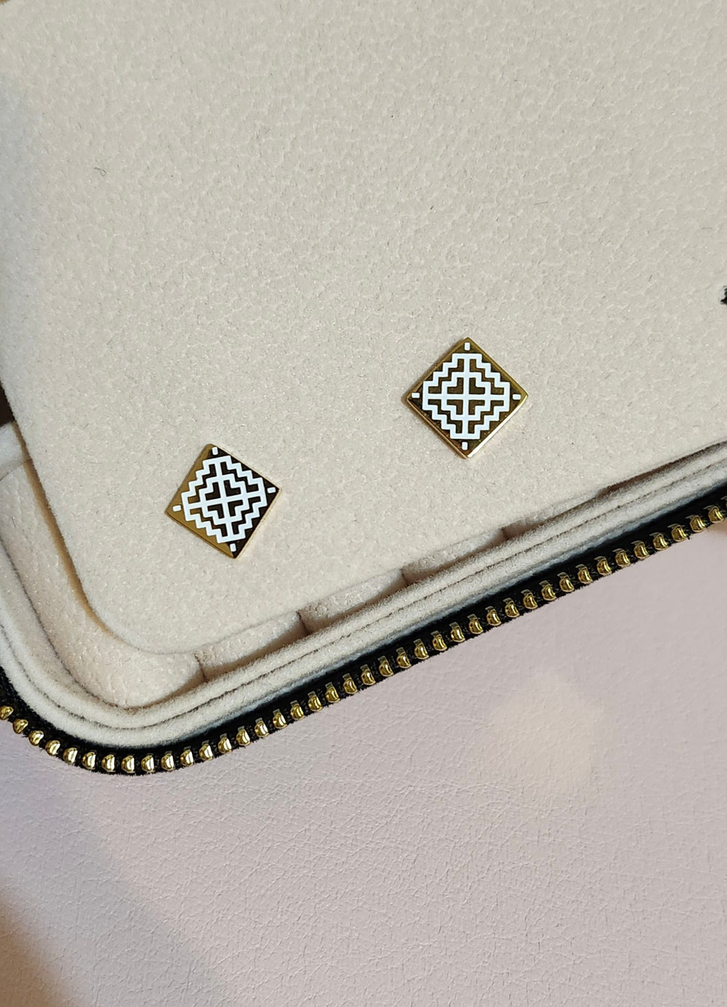 PNM Inspired Studs - White Gold